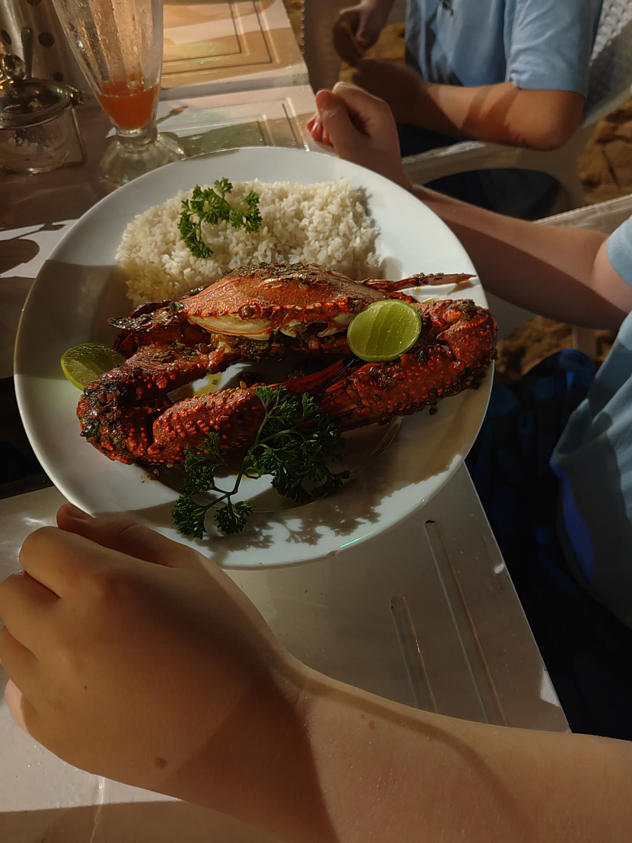 В крабе как оказалось не так много мяса