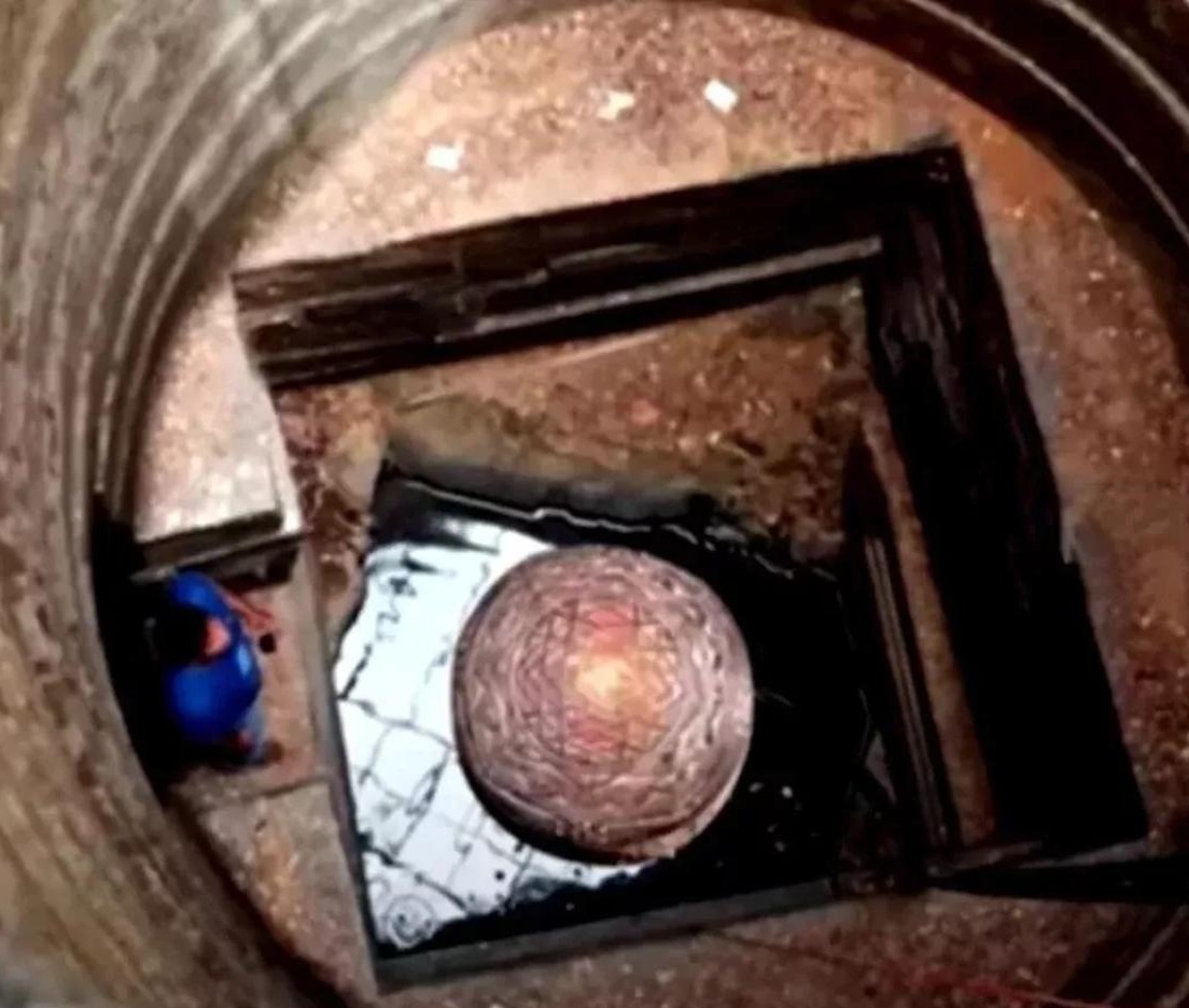 В индийском храме нашли резервуар для хранения ядерных отходов. (Фото: x-files.site).