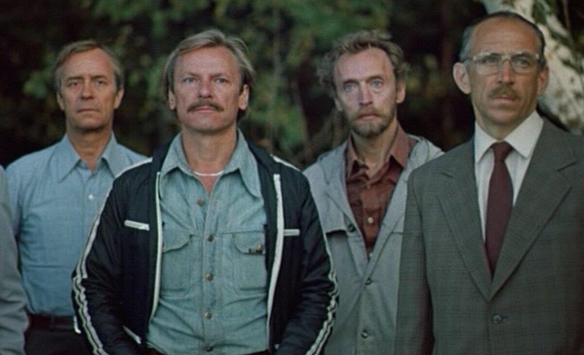 Олег Борисов,, Сергей Шакуров, Борис Романов, Александр Пашутин. Кадр из фильма 