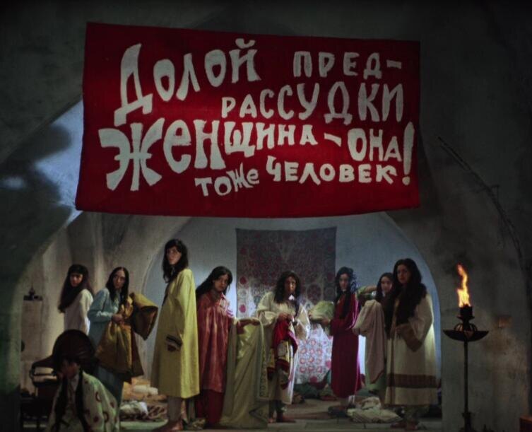    Кадр из фильма «Белое солнце пустыни», киностудия «Мосфильм», 1969 г.