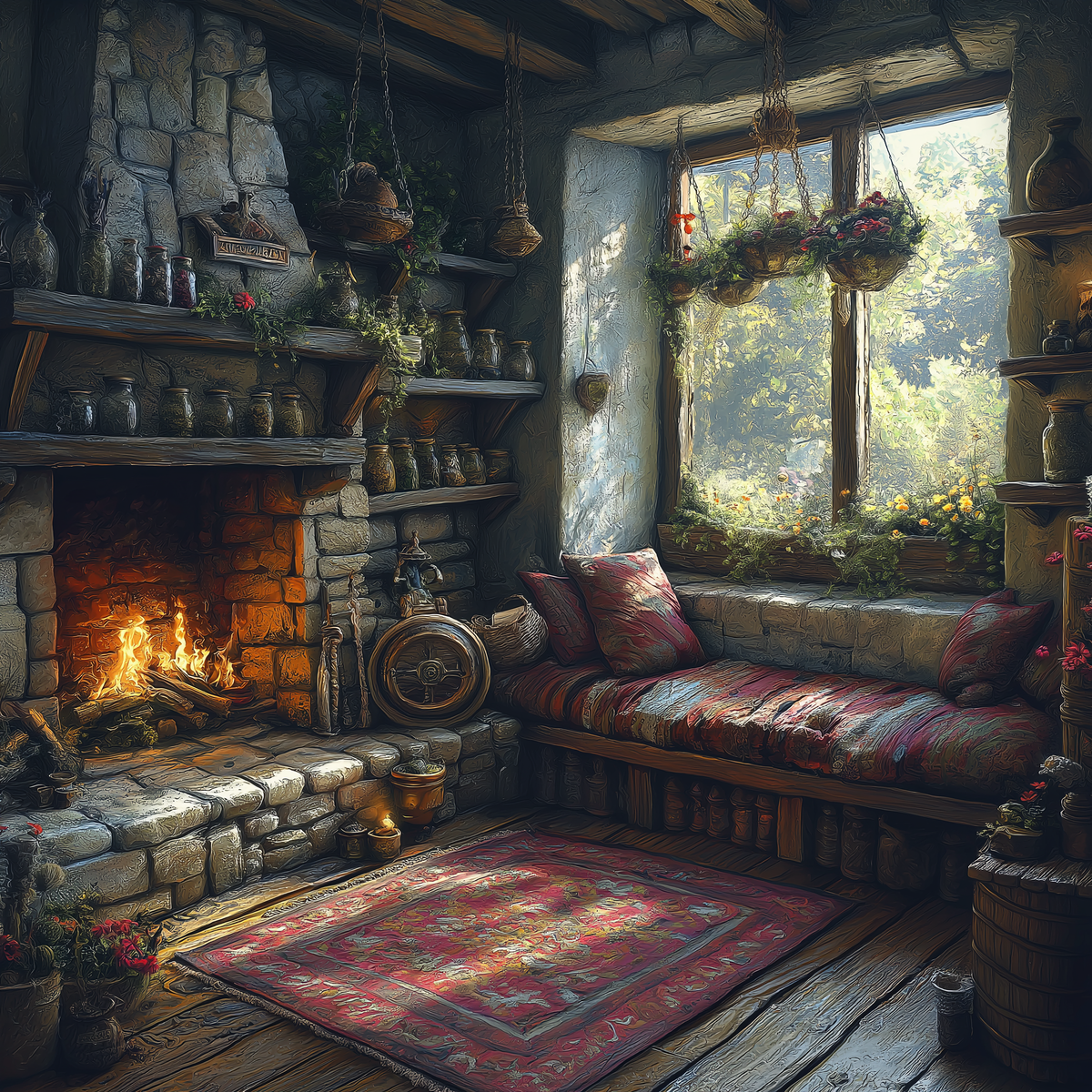 Домашный очаг (нейросеть)