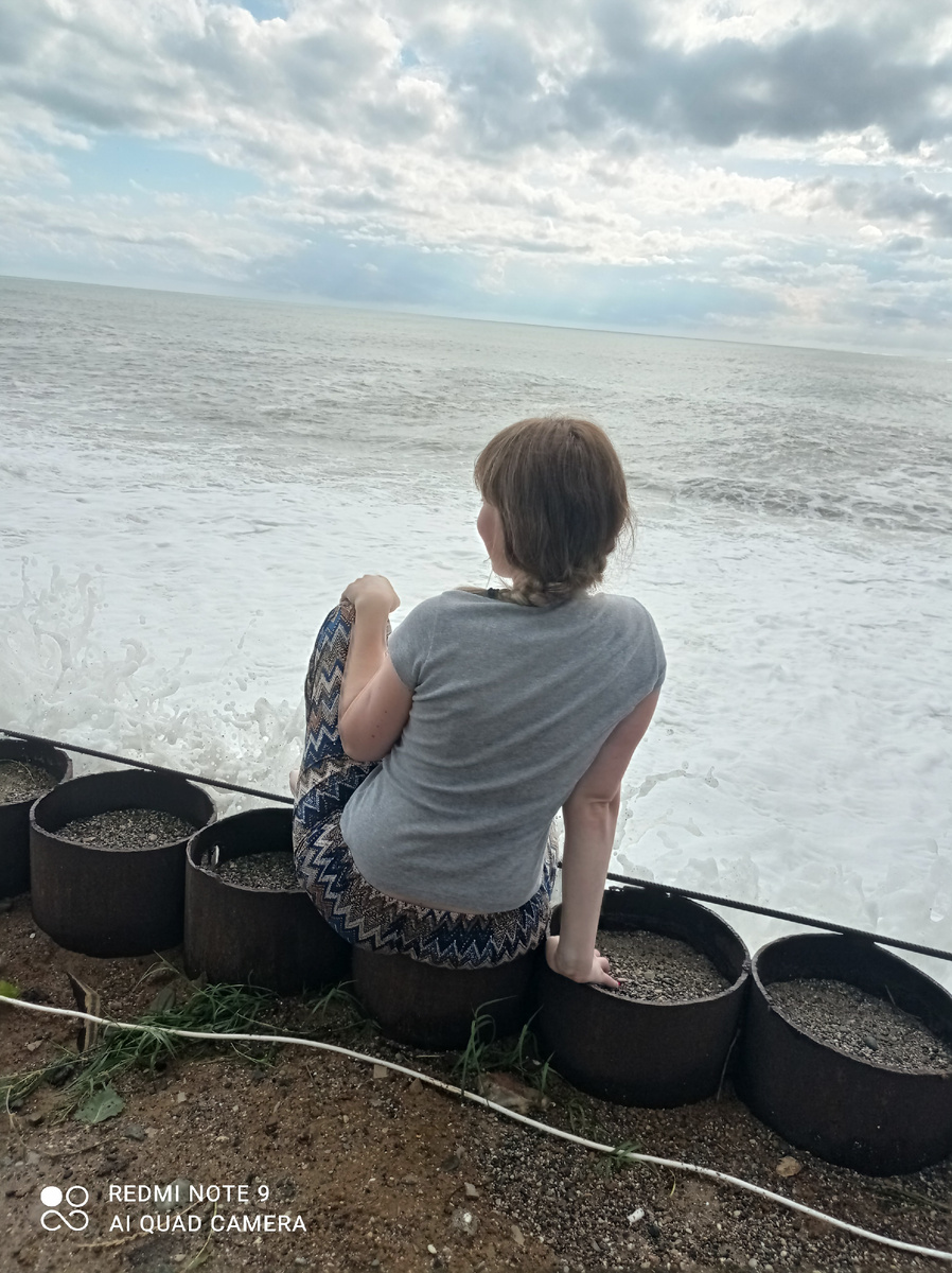 Пляж. г. Гагра