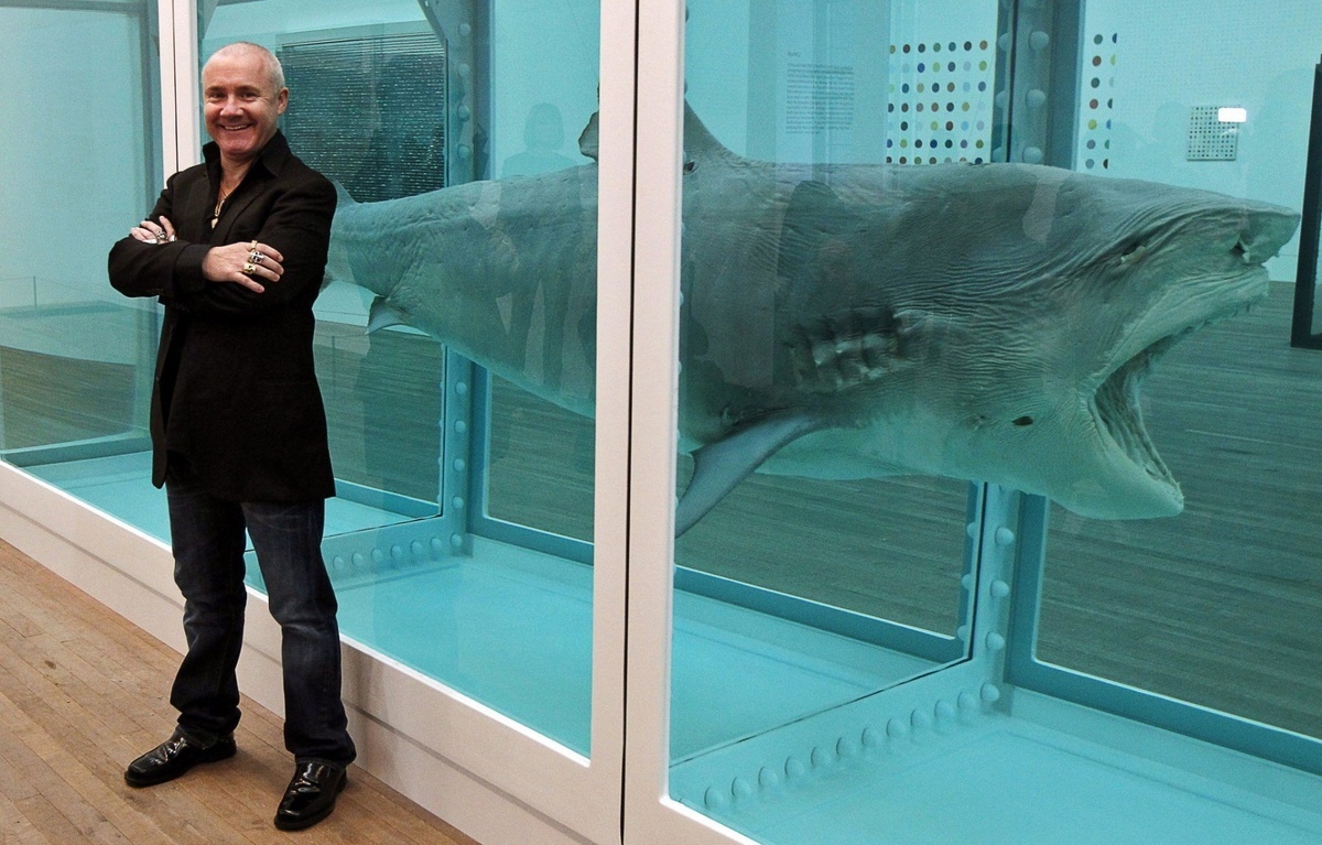 Физическая невозможность смерти в сознании живущего, Дэмиен Хёрст, 1991