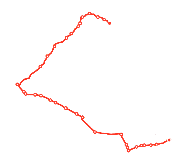 Обработано автором. Взято с Яндекс.Расписания