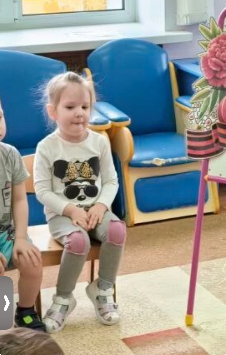 Вероника в садике. Март 2025. 