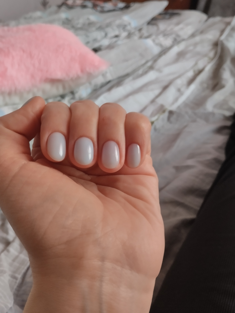 Цвет выбрала нежно-голубой