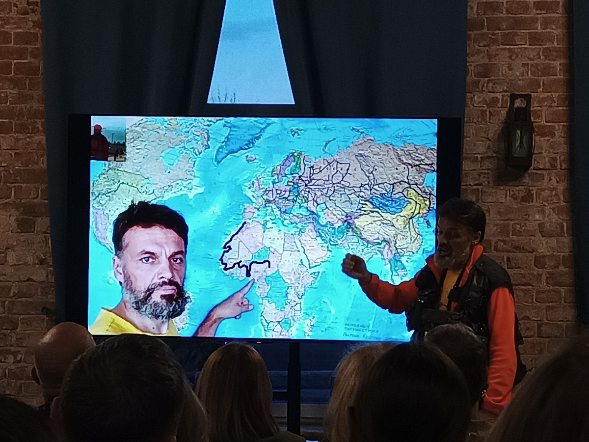 Антон Кротов в Красноярске, 28 марта 2025 года. Фото Андрея Мужщинского