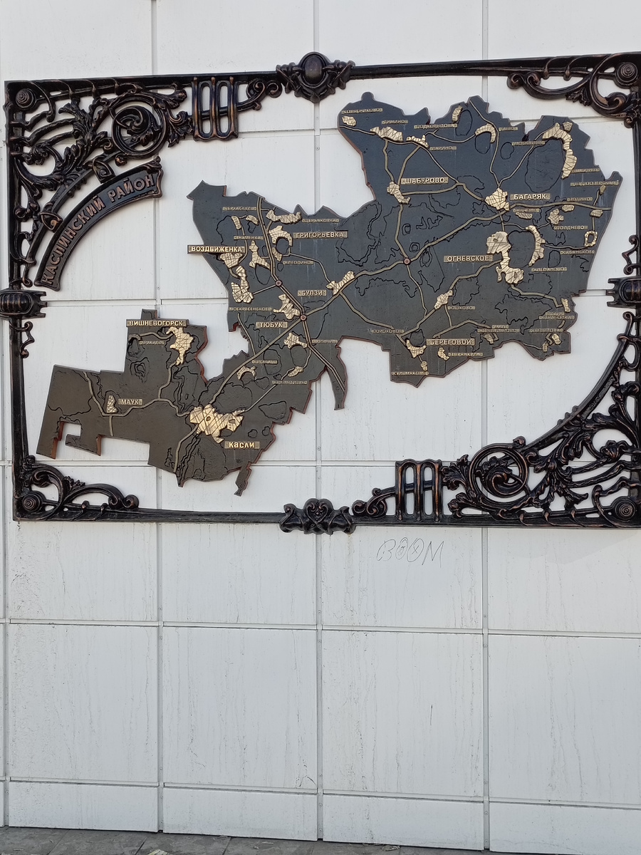 Каслинский район .