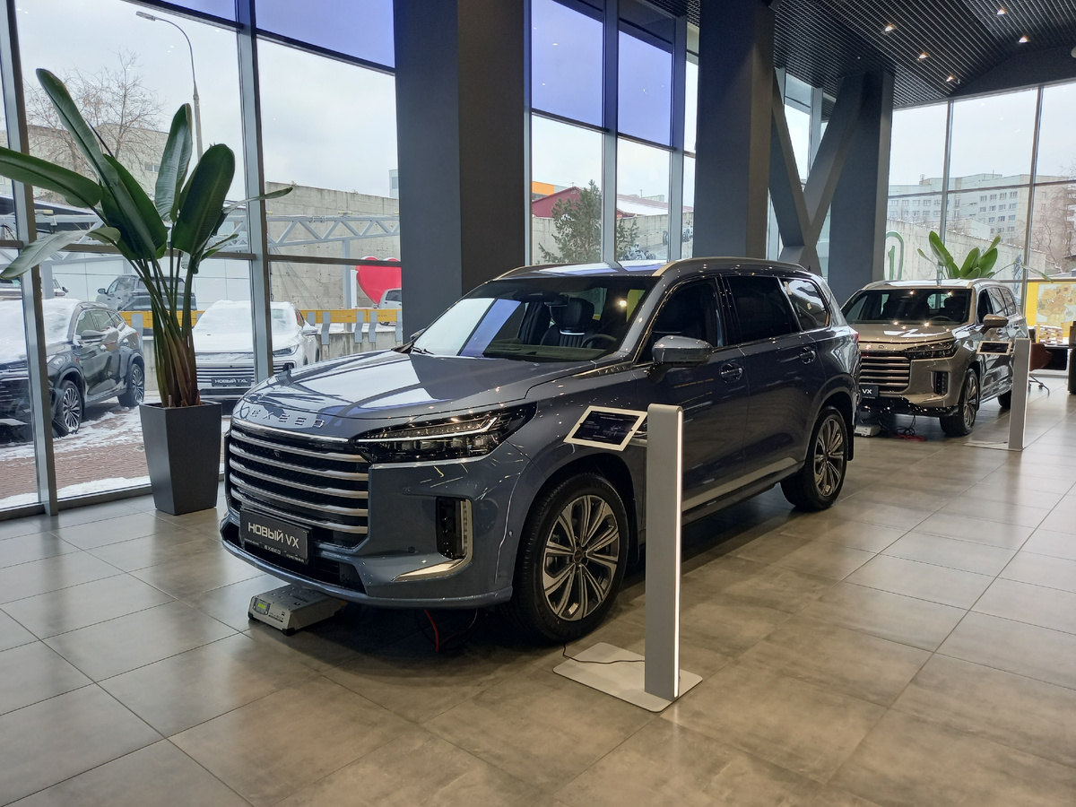 Exeed VX - флагман модельного ряда бренда в России.