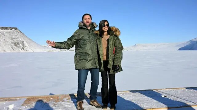 Культурную часть поездки для жены Джей Ди Вэнса Уши пришлось отменитьАвтор фото,Reuters