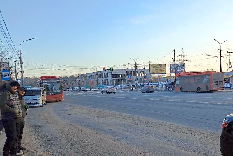 Улица Краснореченская в Хабровске - центр духовного притяжения. Фото собственное