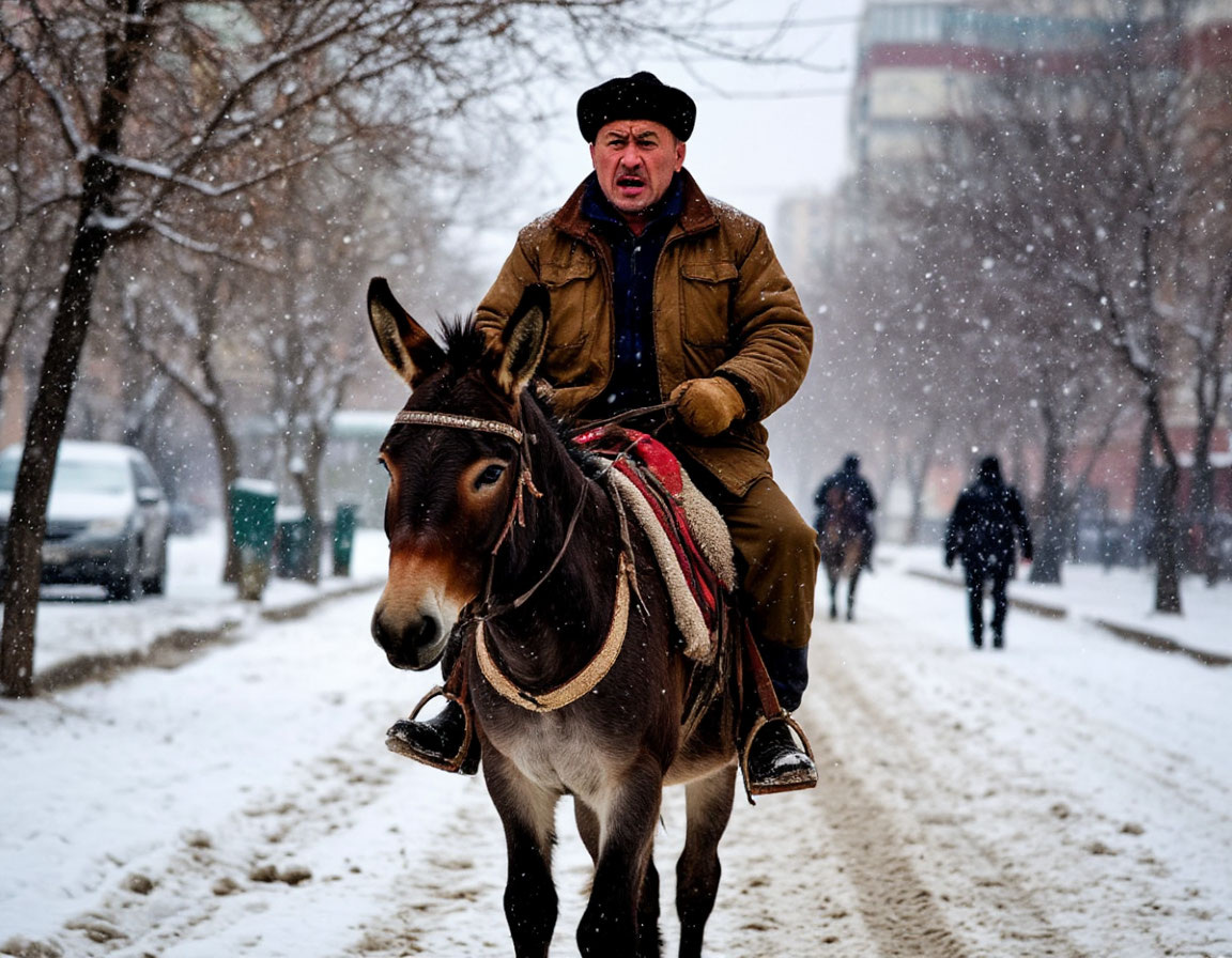 Картинка сгенерирована нейросетью по запросу "Общественный транспорт Хабаровска"