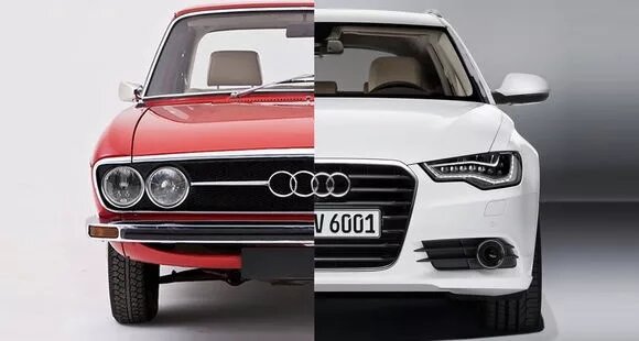 Эволюция Audi 