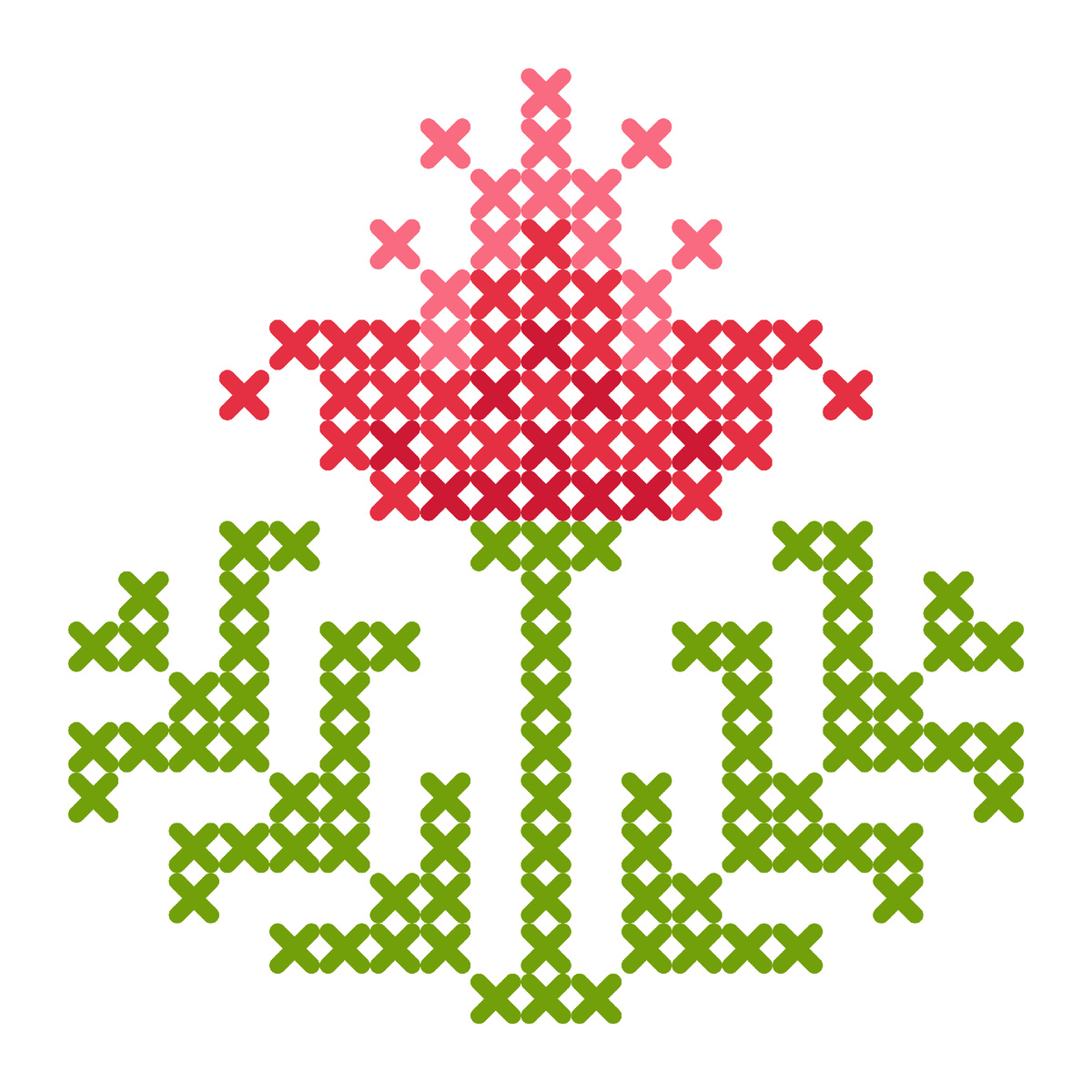 схема волшебный цветок (не перенабор)