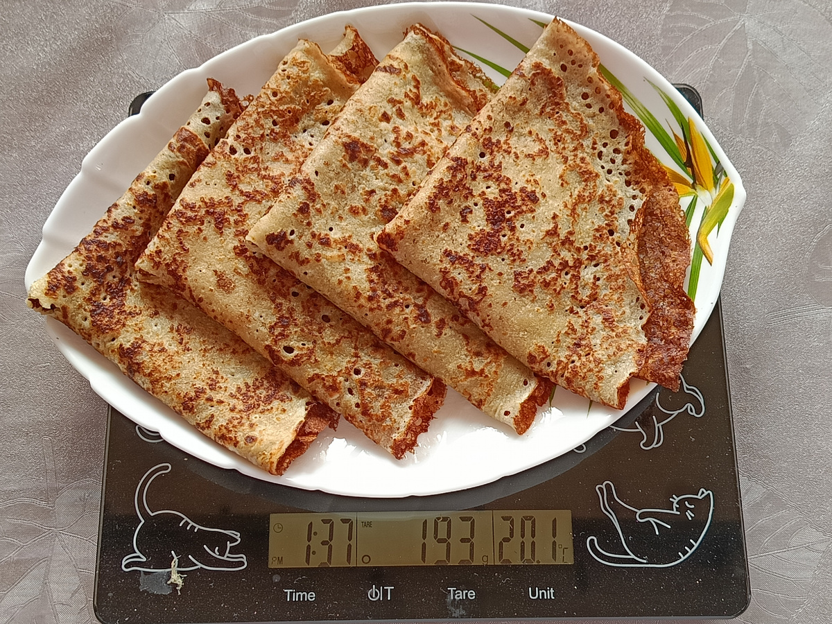 Плюс варенье и кофе с молоком.