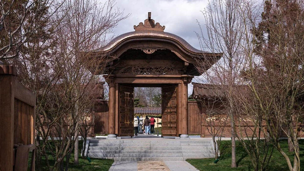 Японский сад открыт 30 марта 2023 года.📷Фото: Игорь Чураков