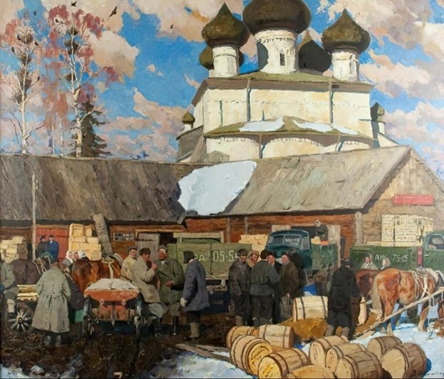 Владимир Стожаров. «Каргополь». 1964 Фото из открытого доступа