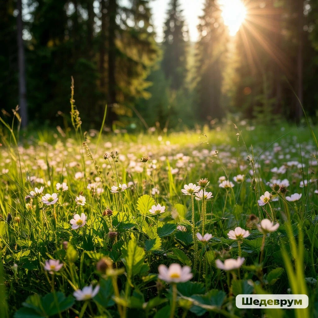 Прогуляться бы в летнем лесу