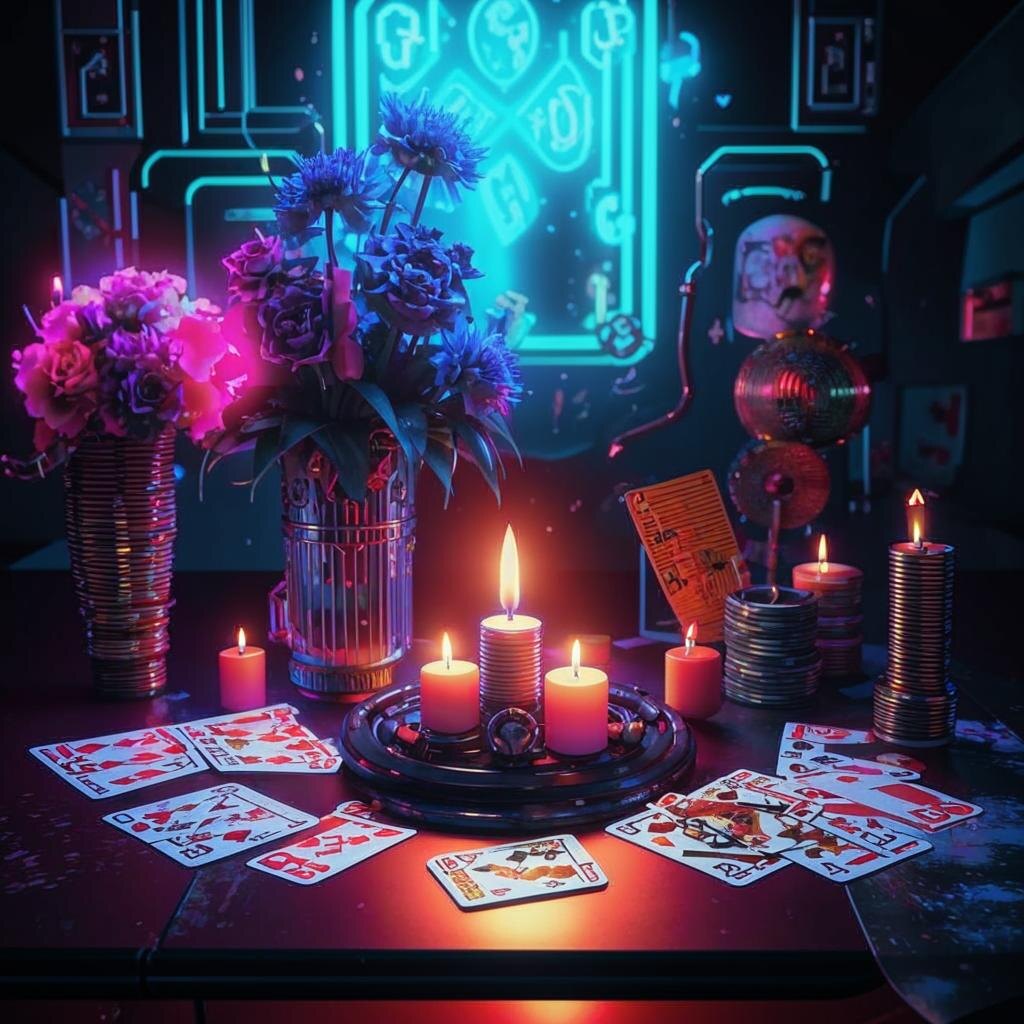 Карты. Иллюстрация сгенерирована нейросетью