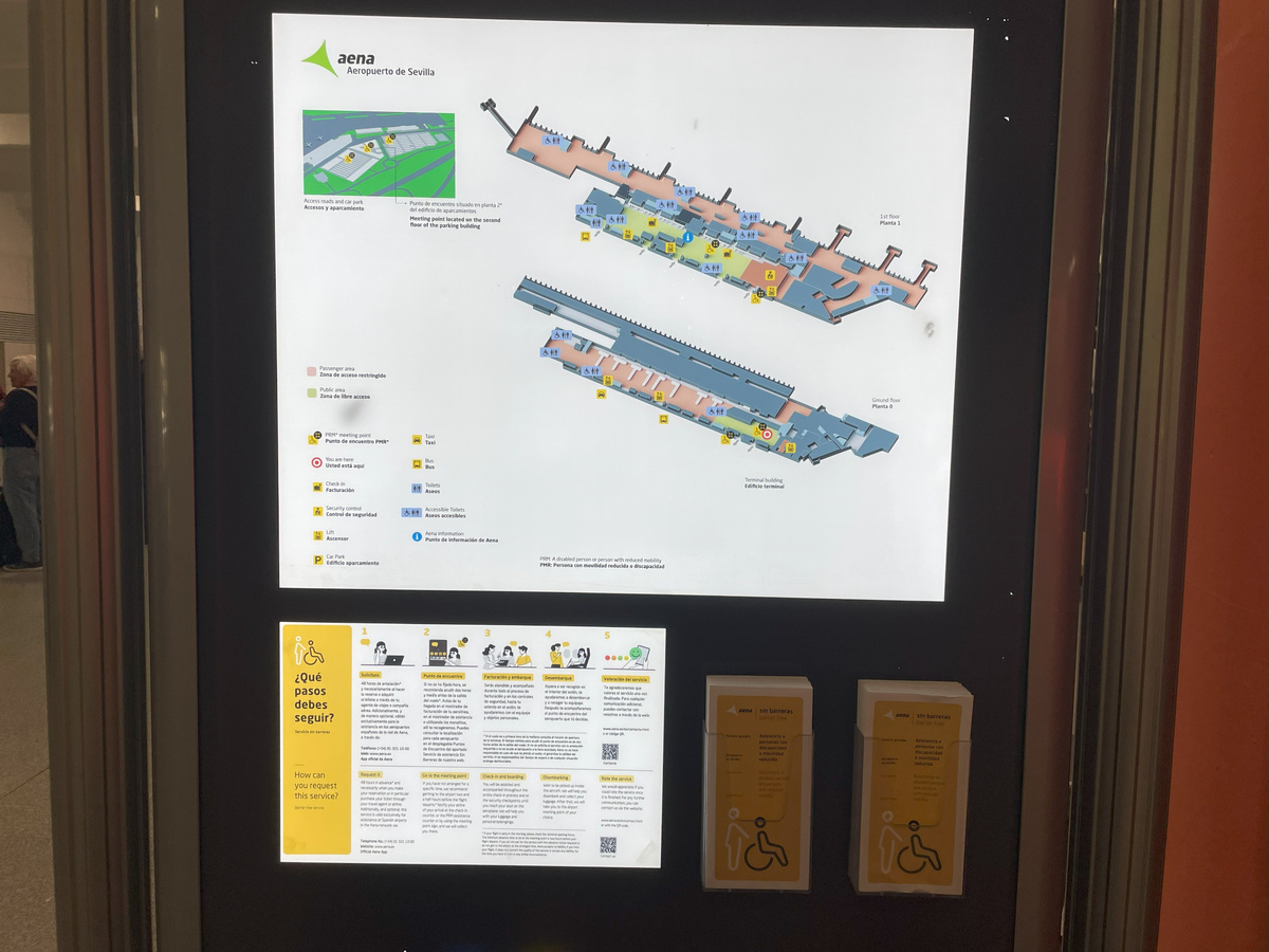 Это план аэропорта