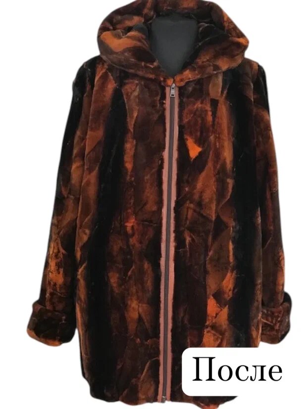 Пошив куртки из норкового пальто. Ателье Ирины Берзиной.