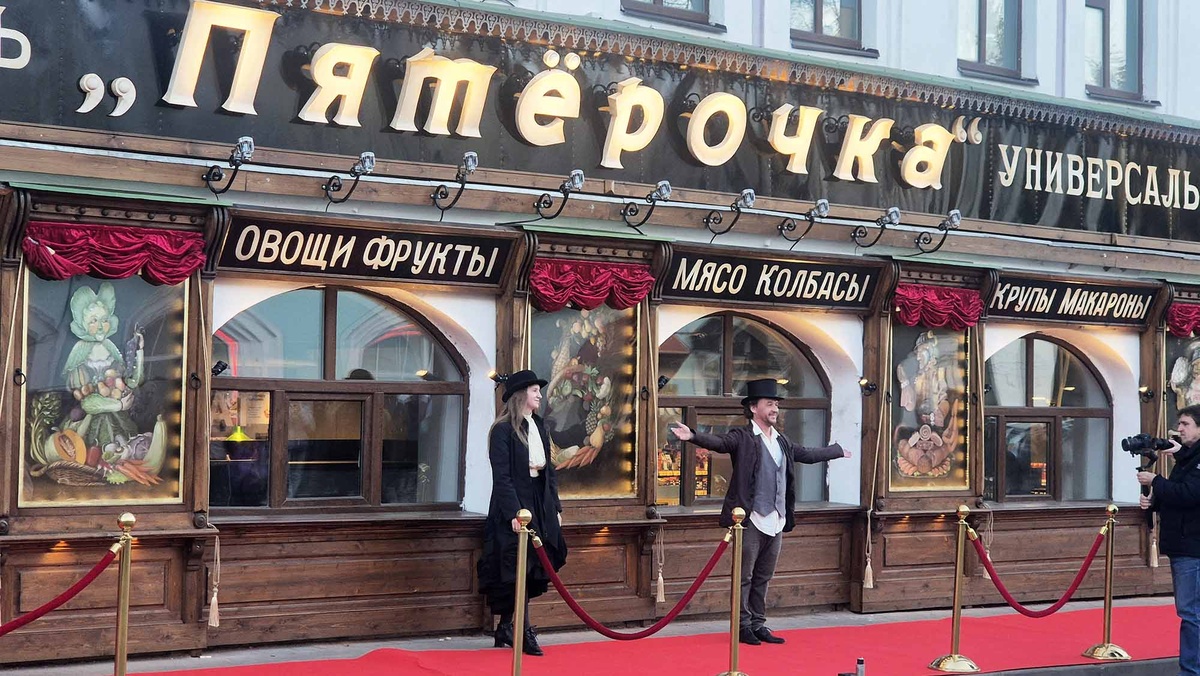 Магазин "Пятёрочка" торжественно открыли в центре Рыбинска на улице Ломоносова
