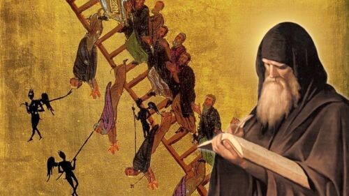 Св.Иоанн Лествичник, подобно ученому - систематизатору описывает лестницу в Небо и происходящие во время подъема по ней процессы. Мария, не зная этого, веком раньше поднималась по ней.