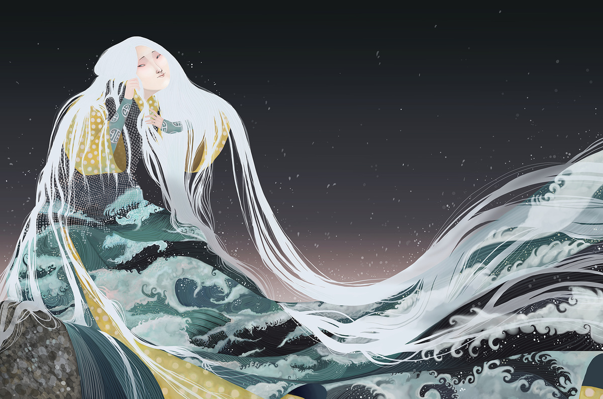 Ирина и Ольга Ертахановы. Из серии "Ангара, дочь Байкала"