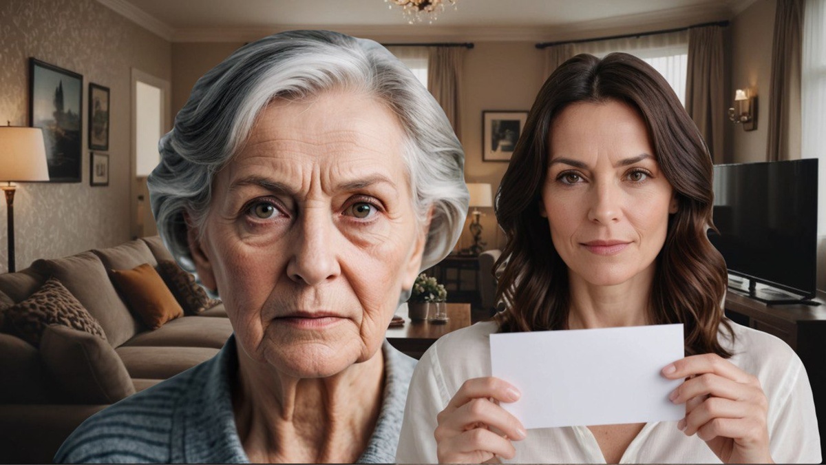 Свекровь написала письмо моему мужу с текстом «избавься от неё». Я распечатала письмо и показала его на семейном ужине