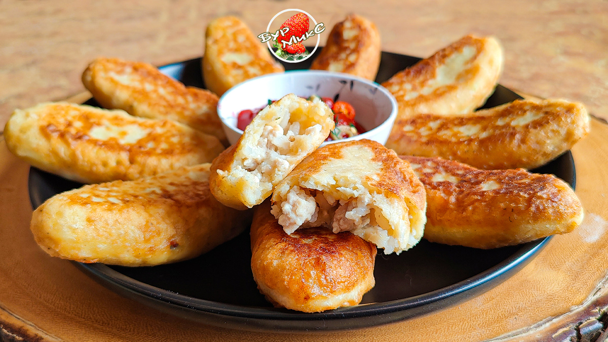 Жареные пирожки из картофельного теста