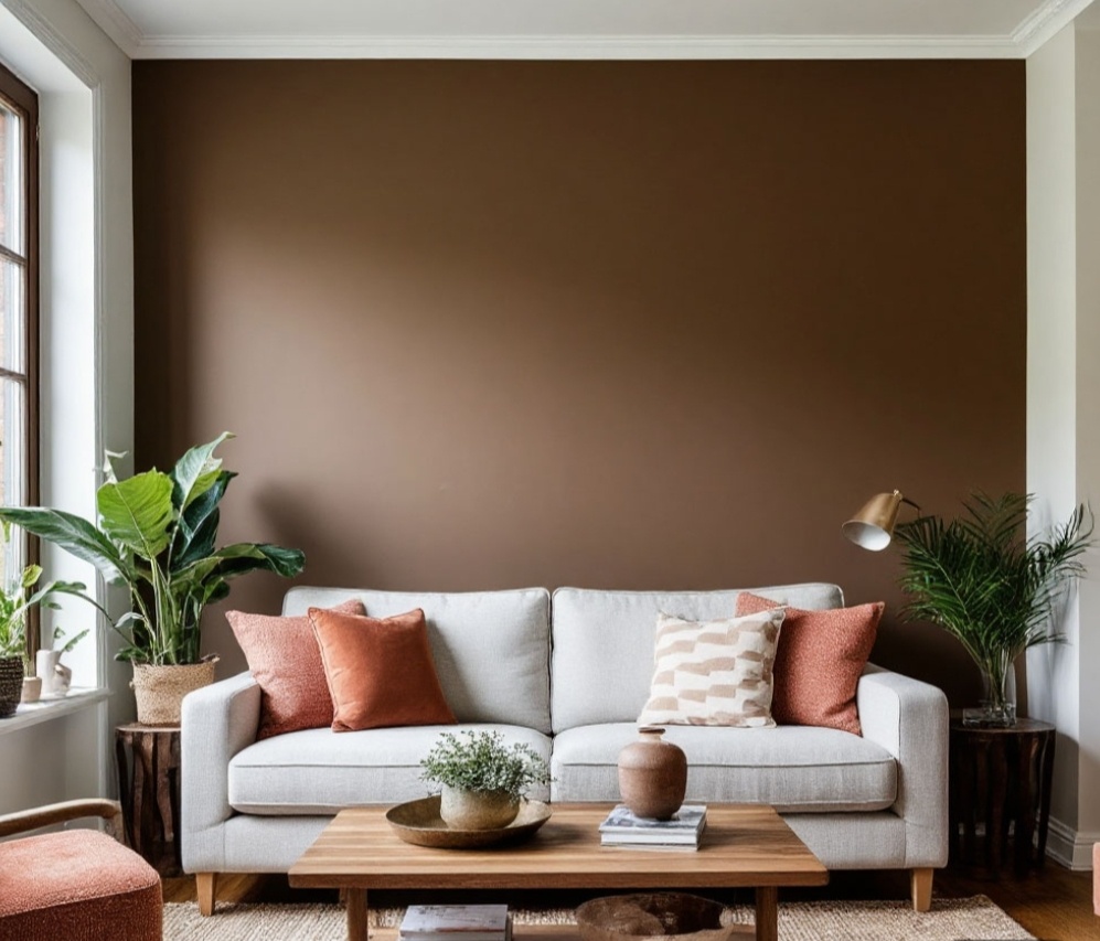 Акцентная стена в квартире 