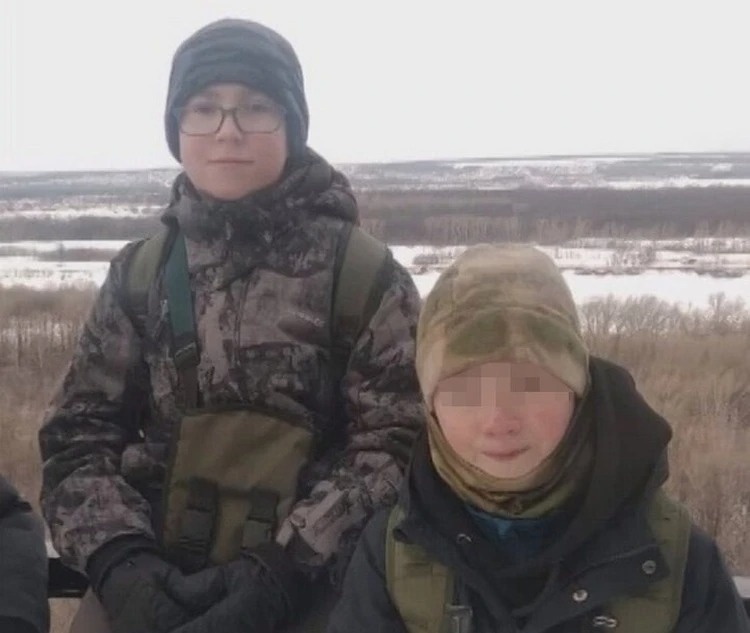 31 марта 2024 года 14-лений Дамир (слева) и 13-летний Павел ушли гулять на берег реки Белая. Фото: соцсети