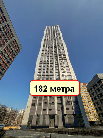 Небоскреб готов. Наконец достроили одно из самых высоких зданий в столице