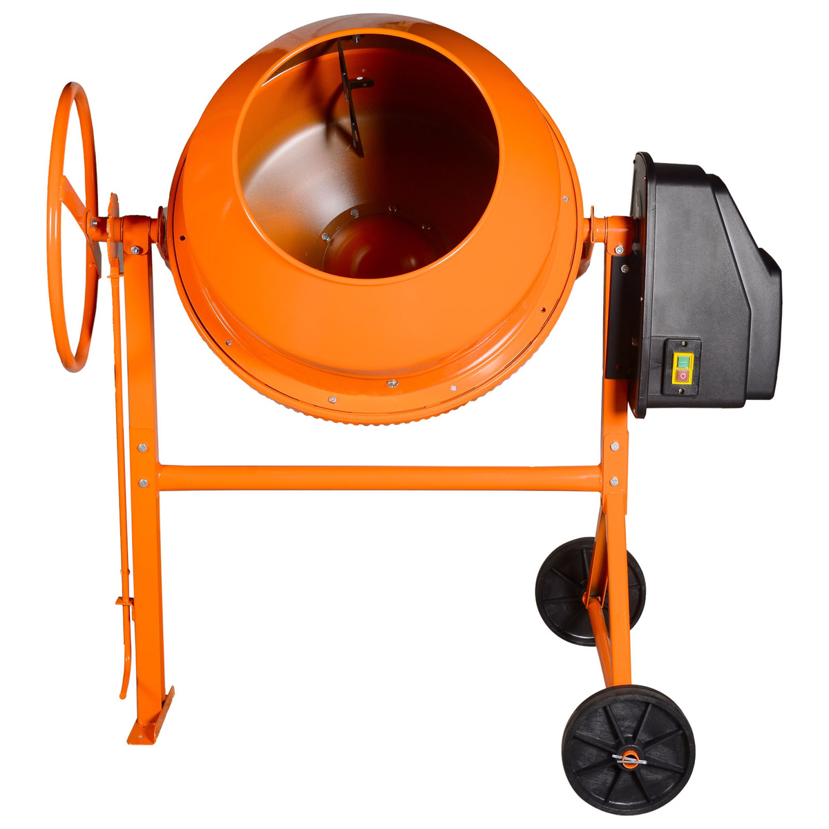 Бетономешалка с разборной конструкцией на болтовых соединениях