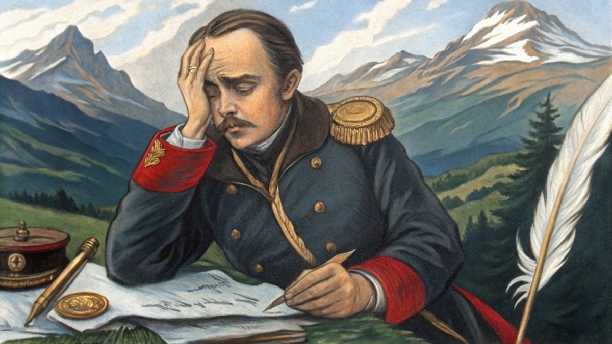 ИИ-версия портрета писателся. 