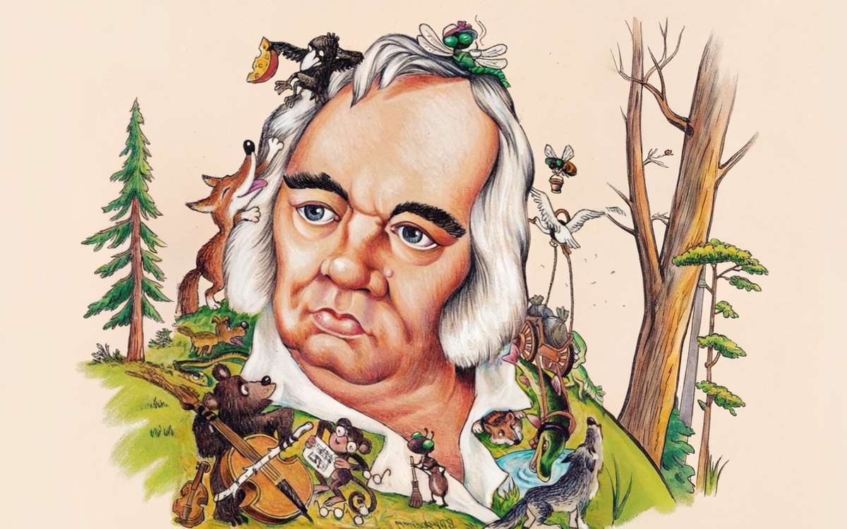 ИИ-версия портрета Крылова. Оригинал здесь: https://m.ok.ru/group/55244367724705/topic/155920812764577?__dp=y