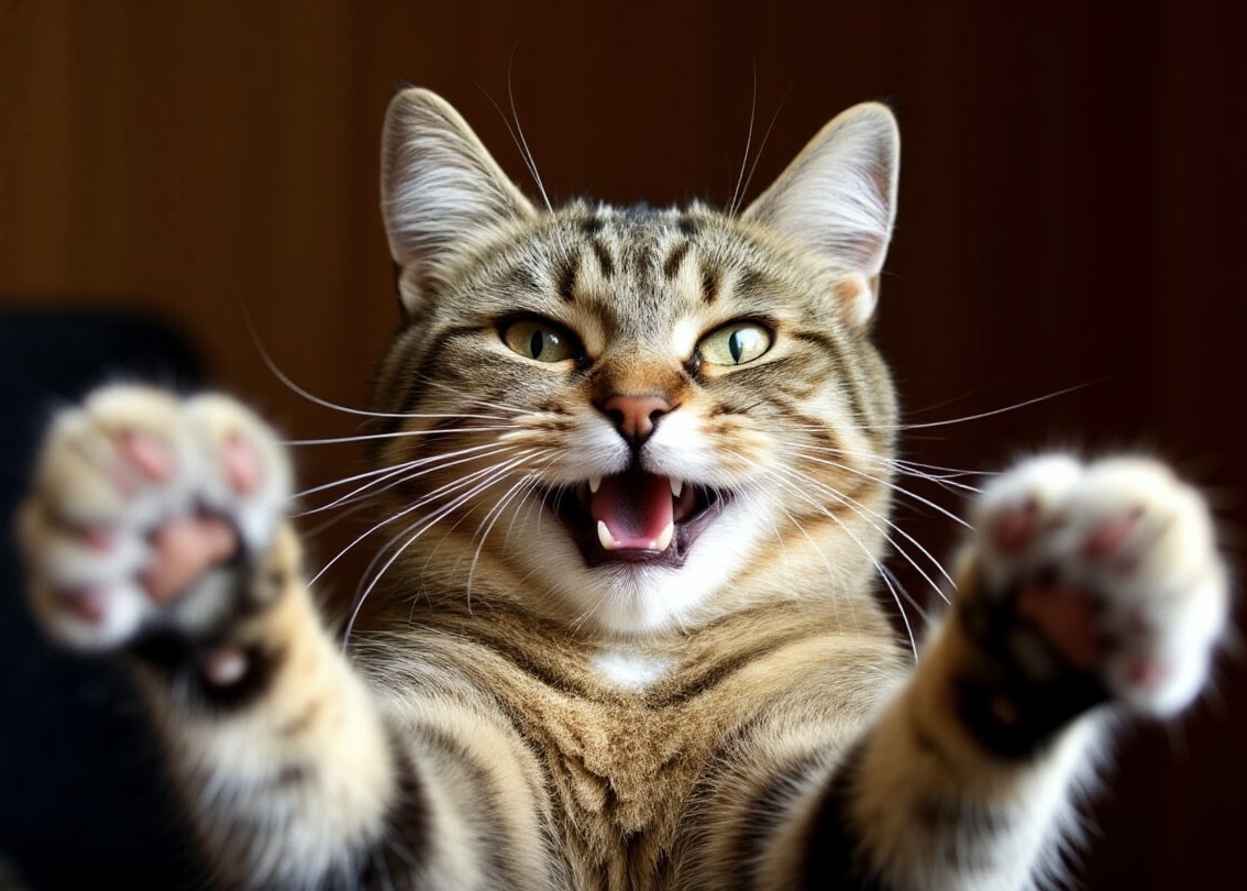 У меня лапки! Я ими отлично тобой манипулирую!