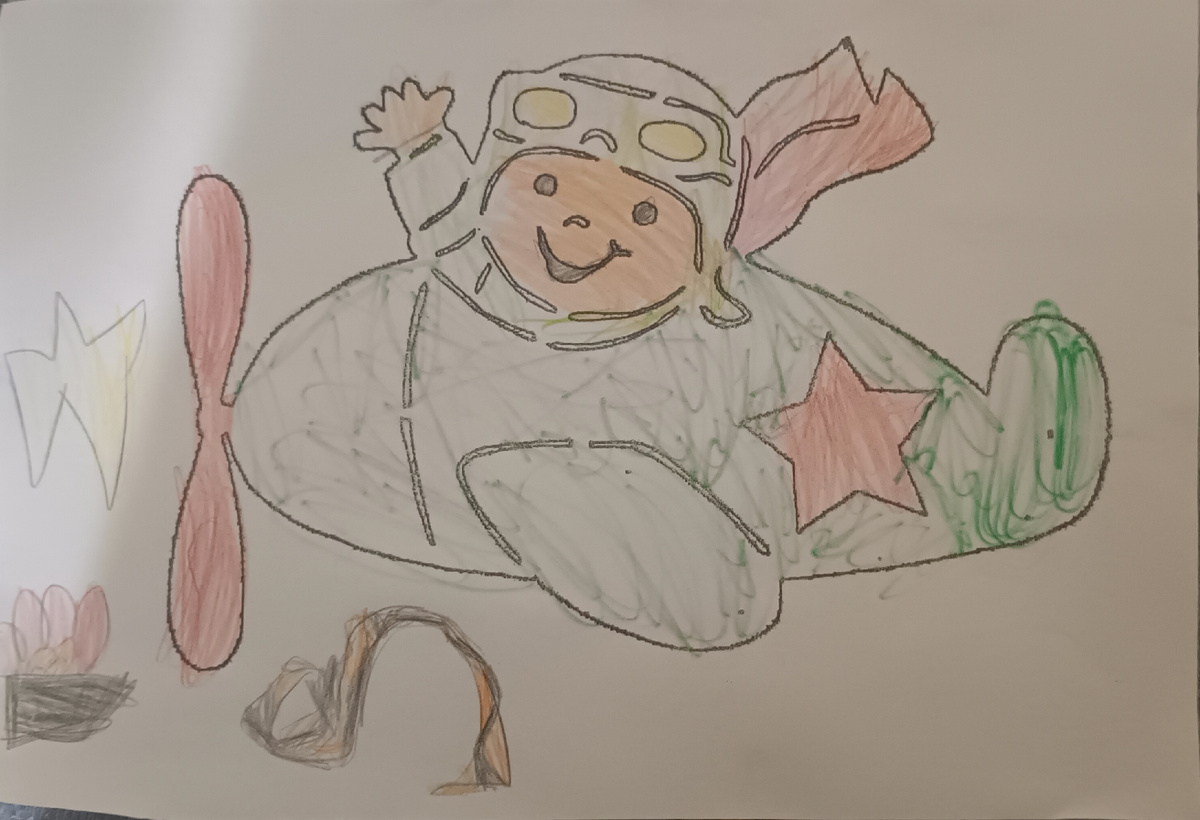 Эту картинку я раскрасила