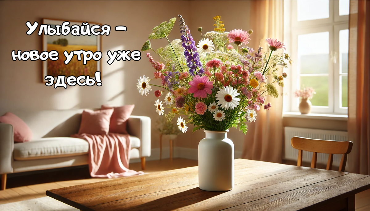 Улыбайся - новое утро уже здесь!