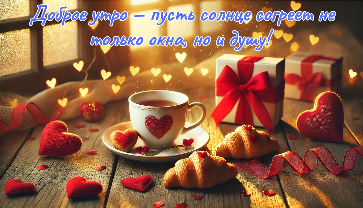 Доброе утро — пусть солнце согреет не только окна, но и душу!