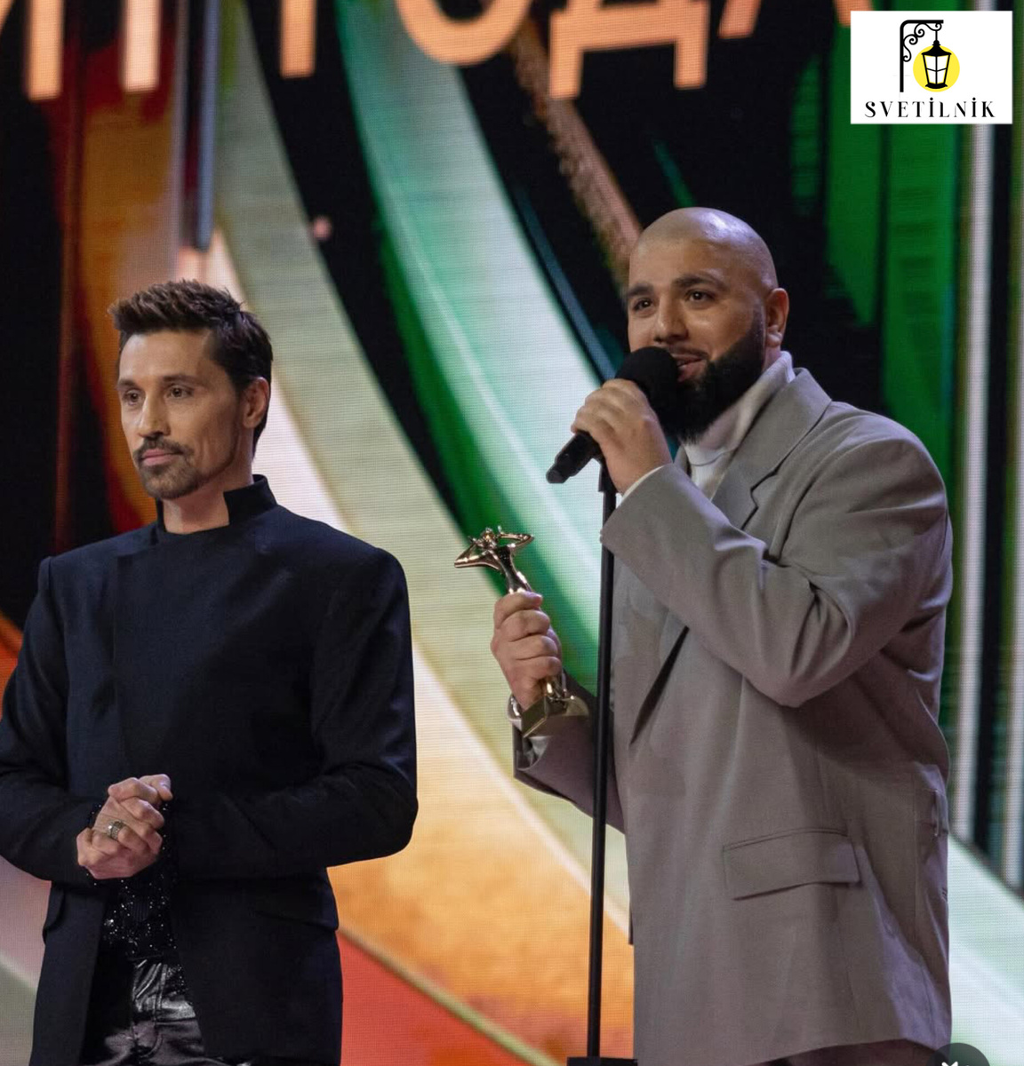 Дима Билан и Артём Качер получили награды