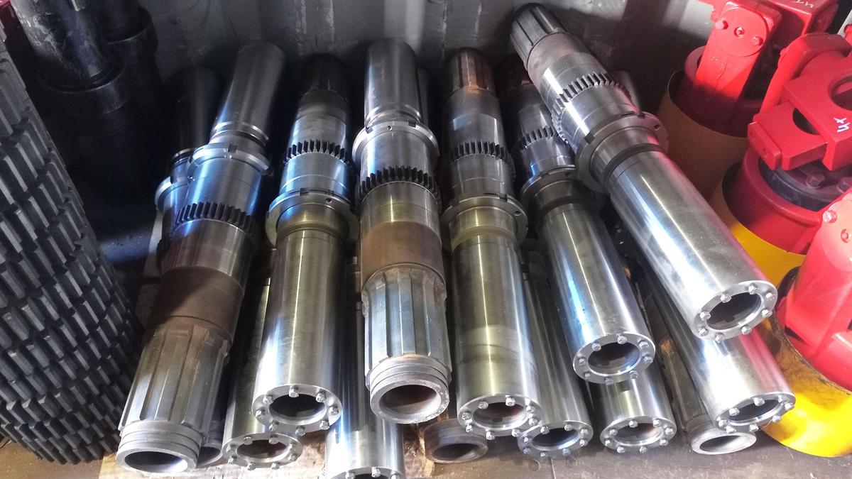 Шпиндель вращателя 2Д3-06.042 для вращателя буровой установки УРБ 2Д3