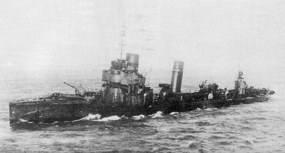 Немецкий эсминец S-66, однотипный с S-65