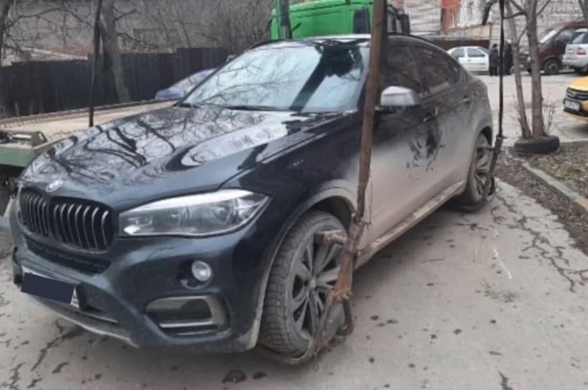    За неуплату штрафов у тулячки забрали автомобиль BMW