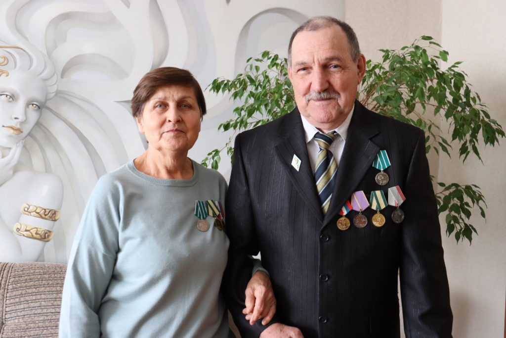    Пётр Александрович и Наталья Андреевна Святошенко. Фото Елены Игнатенко, «ТАМАНЬ».