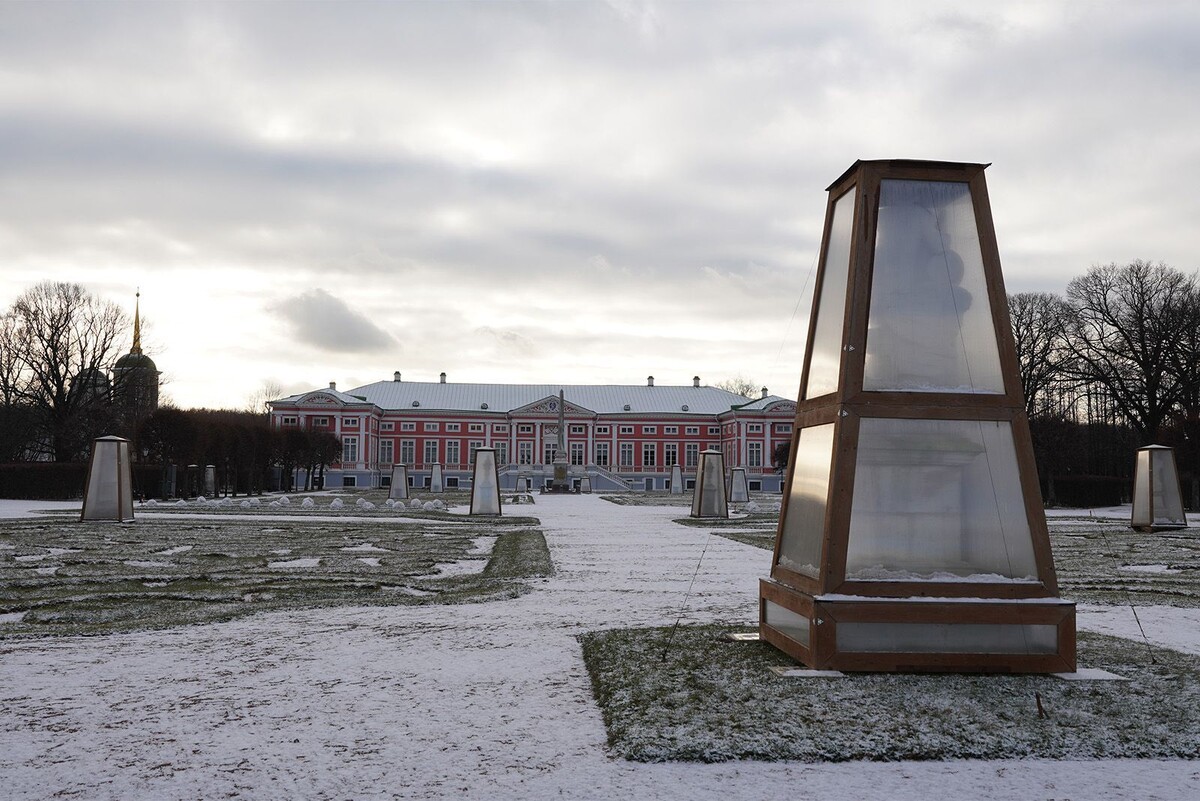    В усадьбе Кусково вновь открыли парковую скульптуру после зимнего хранения