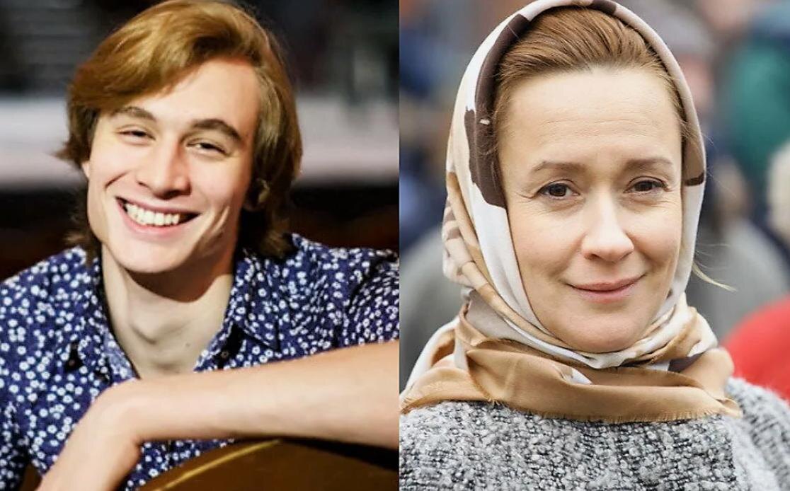 Евгения Дмитриева с мужем