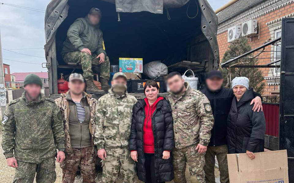    Фото: «Гумпомощь морпехам».