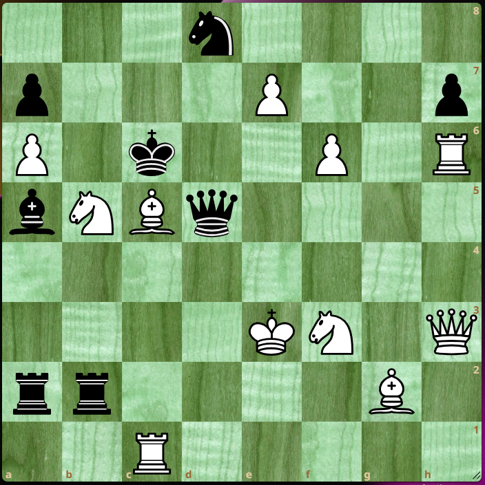 1. Мат в 1 ход, ход белых