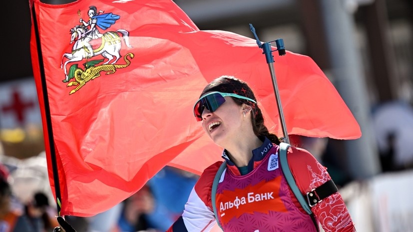    Российская биатлонистка Анастасия Халили РИА Новости Алексей Филиппов
